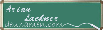 Arian Lackner Visitenkarte